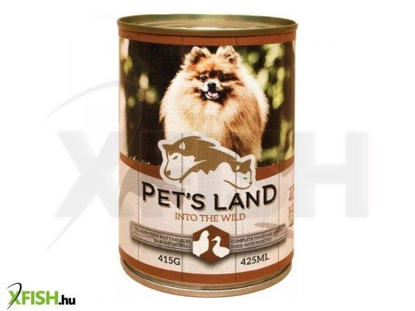 Pet S land dog konzerv baromfi 415g