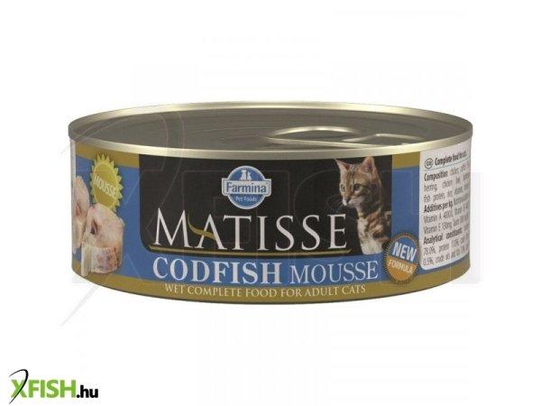 Matisse cat konzerv mousse tőkehal 85g