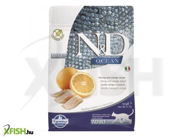 N&d cat ocean hering & narancs adult 300g