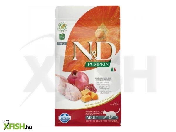 N&d cat grain free pumpkin fürj 1,5kg