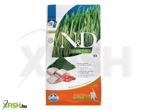 N&d spirulina cat kitten hering 1,5kg