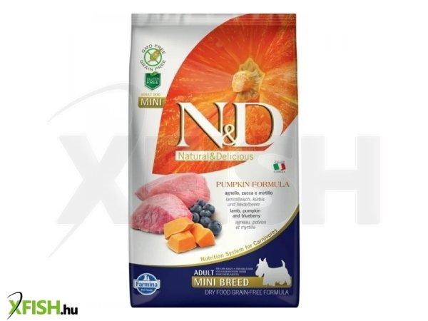N&d dog grain free bárány & áfonya sütőtökkel adult mini 2,5kg