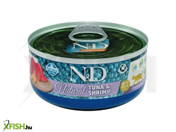 N&d ocean cat konzerv tonhal & garnélarák 70g