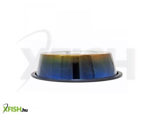 Raintech rozsdamentes etetőtál, szuper fényes színátmenettel, gumiperemes -
 felső 18,0cm/alsó 25,5cm, 0,90l