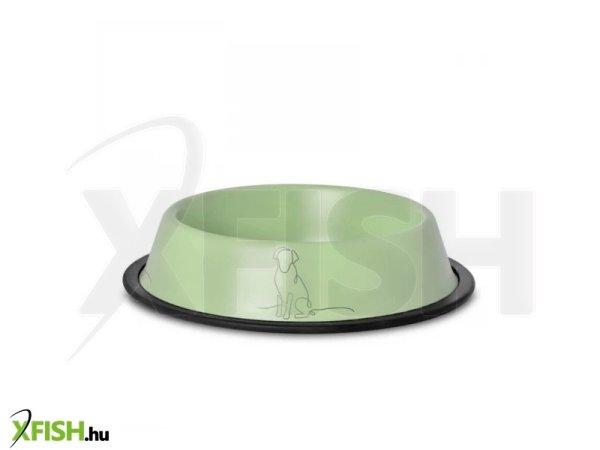 Raintech rozsdamentes tál, matt fekete, gumiperemes - felső 17cm/alsó 23cm,
0,7l