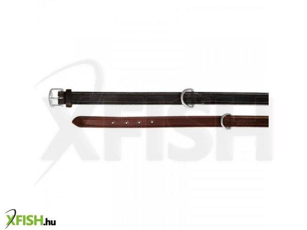 Trixie nyakörv active bőr L-XL 52-63cm/30mm fekete