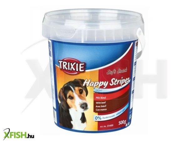 Trixie jutalomfalat soft snack happy stripes vödrös 500gr