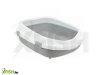 Trixie macska WC primo XXL peremes 56x25x71cm szrke/fehr