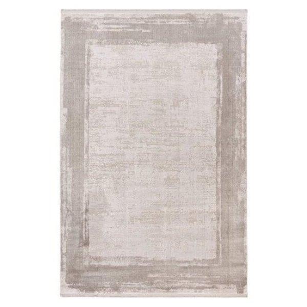 Szőnyeg, Pierre Cardin, egyszerű mintázatú, szürke - bézs, akril -
viszkóz, 80x150 cm - GRETOU - Butopêa