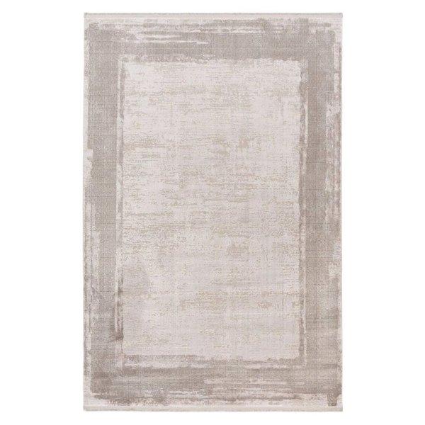 Szőnyeg, Pierre Cardin, egyszerű mintázatú, szürke - bézs, akril -
viszkóz,  120x170 cm - GRETOU - Butopêa