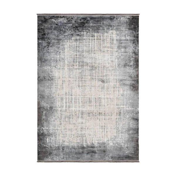 Szőnyeg, Pierre Cardin, kopott mintás, ezüst - fekete, lyocell - viszkóz -
akrill, 80x150 cm - DEGRADE - Butopêa