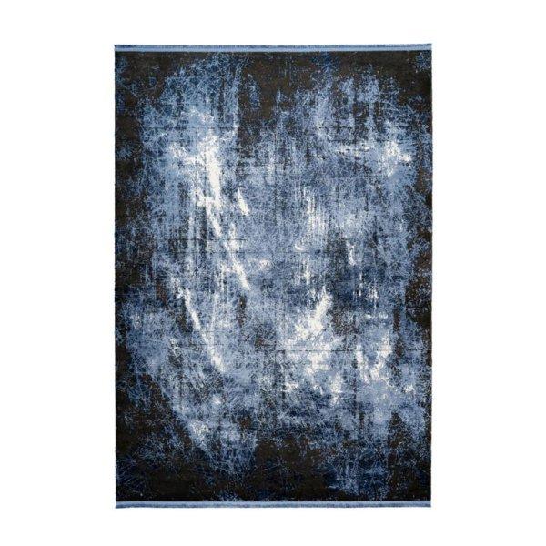 Szőnyeg, Pierre Cardin, fényes hatású, kék - ezüst - fekete, lyocell -
viszkóz - akrill, 200x290 cm - UNIVERS - Butopêa