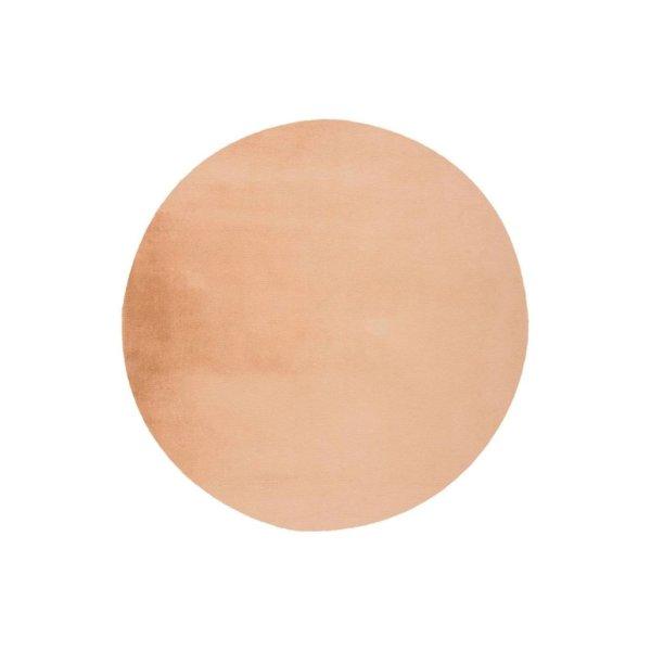 Szőnyeg, kör alakú, szőrme, barack színű, poliészter, 120 cm - TOUDOU -
Butopêa