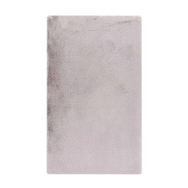 Fürdőszobaszőnyeg, ezüst, poliészter, 67x110 cm - CRYSTARA - Butopêa