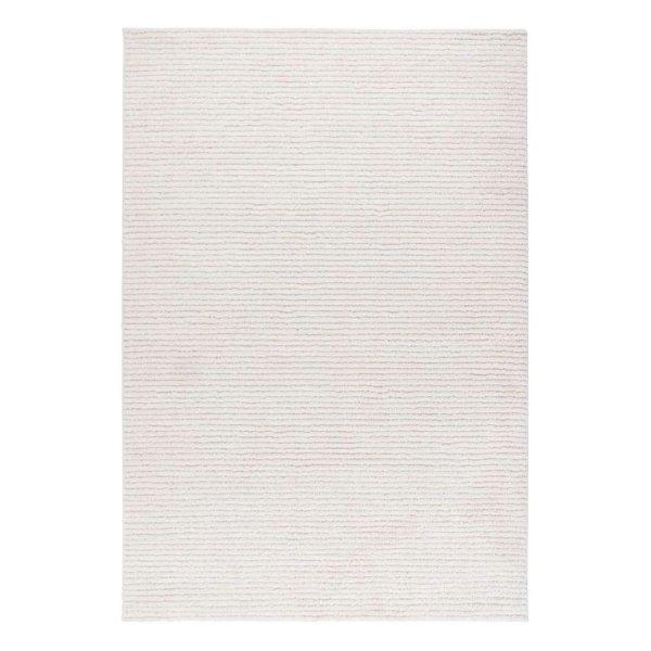 Szőnyeg, csíkos, törtfehér, poliészter, 200x290 cm - LUNARA - Butopêa