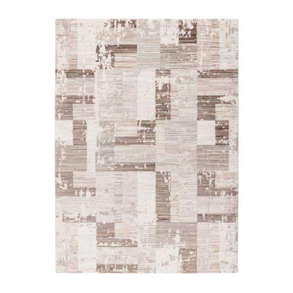 Szőnyeg, Pierre Cardin, szögletes mintákkal, barna - bézs, 160x230 cm -
VEYLITH - Butopêa