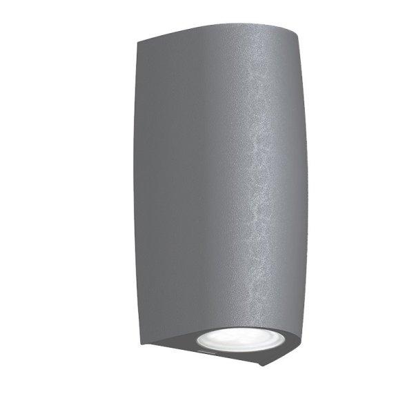 MARTA 90 2L KÜLTÉRI FALI LÁMPA 2XGU10 CCT IP55 SZÜRKE 96MARTA902L/GR