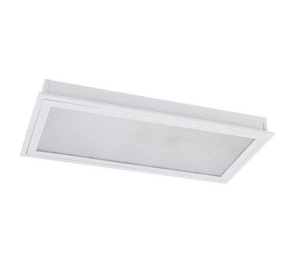 PRIZMA ALAKÚ LED LÁMPATEST 2X9W SÜLLYESZTETT SZERELÉSŰ 6400K 595X295mm