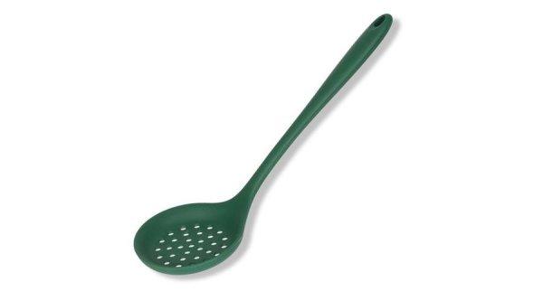 32 cm-es szilikon bevonatú lyukacsos szűrőkanál