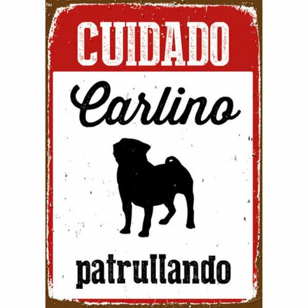 Tábla Magnet & Steel Cuidado Carlino Patrullando 14,8 x 21 cm MOST 6706 HELYETT
3762 Ft-ért!