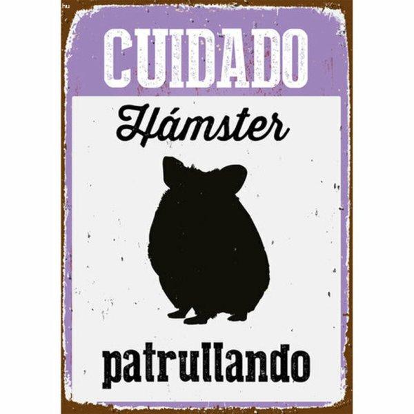 Tábla Magnet & Steel Cuidado Hámster Patrullando 14,8 x 21 cm MOST 6706
HELYETT 3762 Ft-ért!