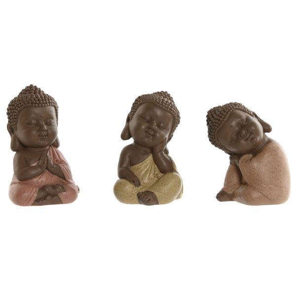 Dekoratív Figura Home ESPRIT Narancszín Korall Lime Gyanta Buddha Keleti 8 x 8
x 12,5 cm (3 egység) MOST 16551 HELYETT 9905 Ft-ért!