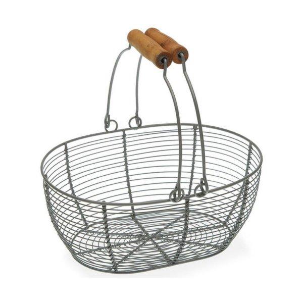 Gyümölcsöstál Versa Szürke Ovális Fém Fa Acél (18 x 9,5 x 23,5 cm) MOST
6373 HELYETT 3580 Ft-ért!