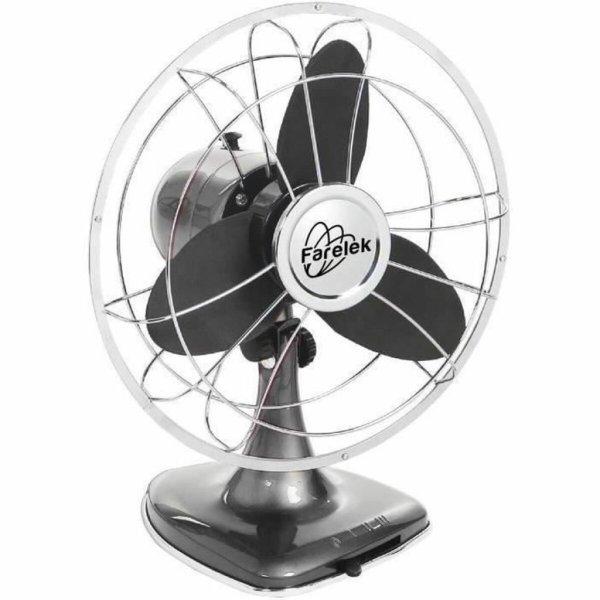 Asztali Ventilátor FARELEK Fekete 30 W MOST 67118 HELYETT 50507 Ft-ért!
