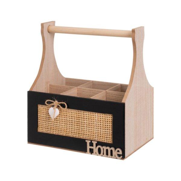 Kosár HEARTS Fehér Fekete Természetes Fa Száraz meleg Fa MDF 25 x 17 x 28 cm
MOST 14571 HELYETT 8722 Ft-ért!