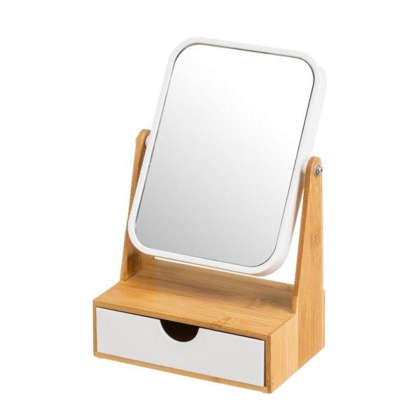 Nagyítós Tükröt Fehér Természetes Bambusz Kristály polisztirén 16 x 10 x
24 cm MOST 15747 HELYETT 9425 Ft-ért!