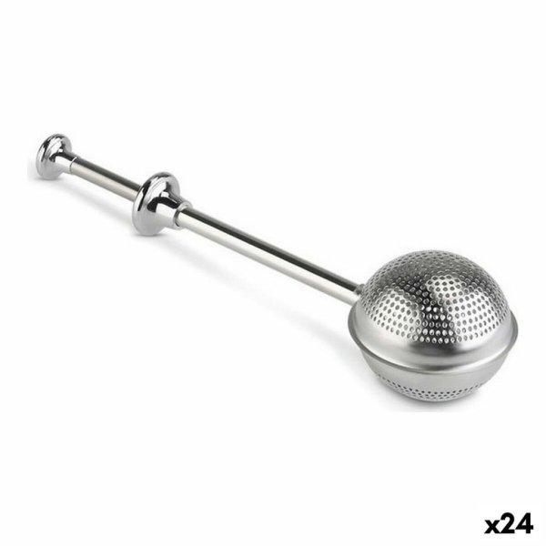Szűrő gyümölcshúshoz Quttin Rozsdamentes acél Ezüst színű Gomb (24
egység) (18,5 x 5 cm) MOST 65339 HELYETT 36915 Ft-ért!