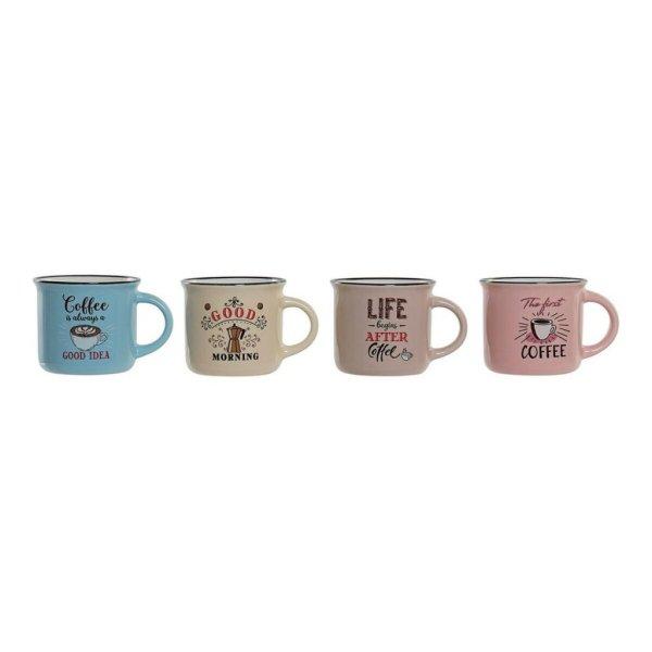 Taza Bögre DKD Home Decor Coffee Porcelán Bone China (180 ml) (4 pcs) MOST
20364 HELYETT 3960 Ft-ért!