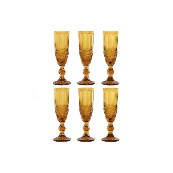 Pohárkészlet Home ESPRIT Borostyán Kristály 150 ml (6 egység) MOST 16737
HELYETT 10020 Ft-ért!