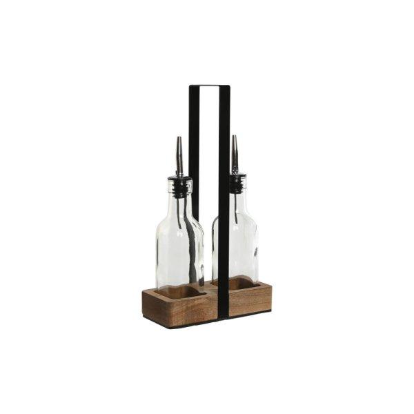 Asztali fűszer-, ecet- és olajtartó Home ESPRIT Fekete Természetes Kristály
Akácfa 180 ml 15 x 7 x 28 cm MOST 9536 HELYETT 5705 Ft-ért!