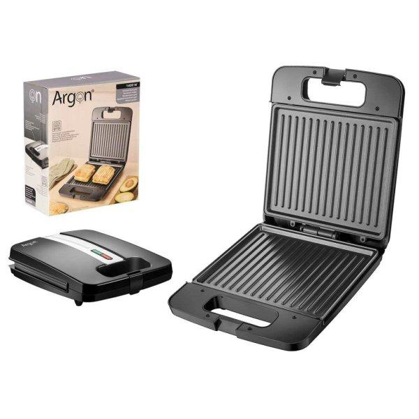 Szendvicssütő Grill Argon K-718-2 Fekete Acél 1400 W MOST 21865 HELYETT 13418
Ft-ért!
