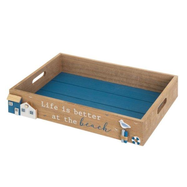 Tálca Fa MDF 40 x 32 x 7 cm MOST 16141 HELYETT 9665 Ft-ért!