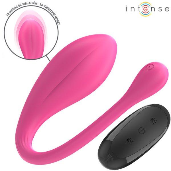 INTENSE Janice U – dupla stimulációs vibrátor távirányítóval