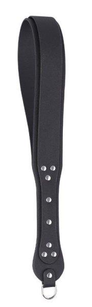 Paddle Feting – prémium fekete korbács (39 cm)