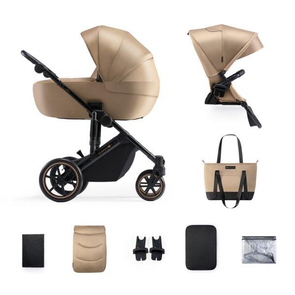 KINDERKRAFT Babakocsi kombi 2 az 1-ben Prime 2 Beige