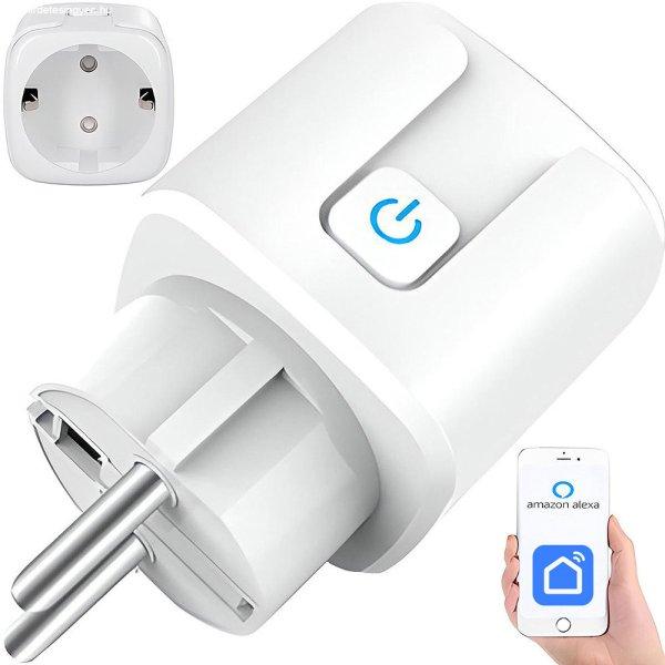 Okos wifi konnektor, fehér - 3680W
