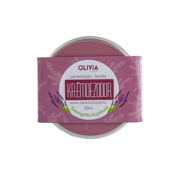 Olivia Natural teafa-levendula krémdezodor 50 ml