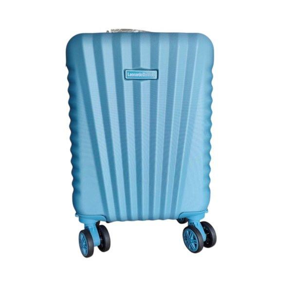 Wizzair Kézipoggyász Bőrönd 40 x 30 x 20 cm kivehető kerekes acélkék