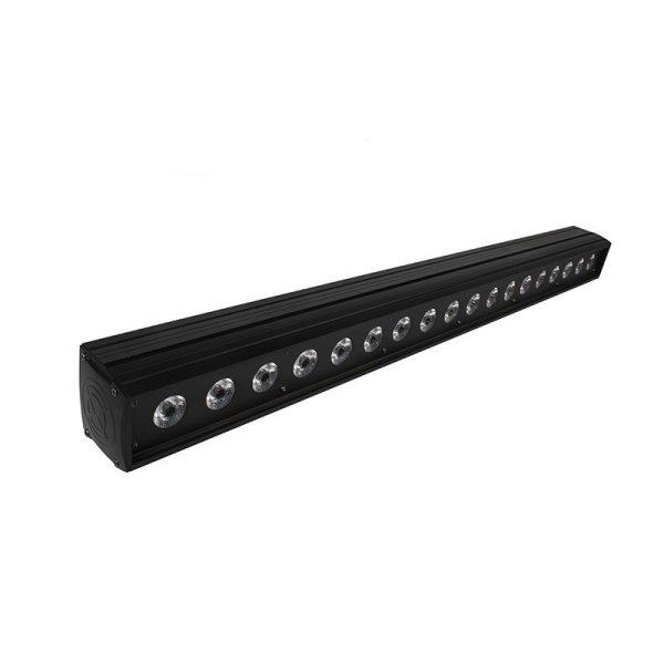 FTS LED BAR 18x18W RGBWA+UV Lámpa - DMX vezérlés, Színpadi Világítás