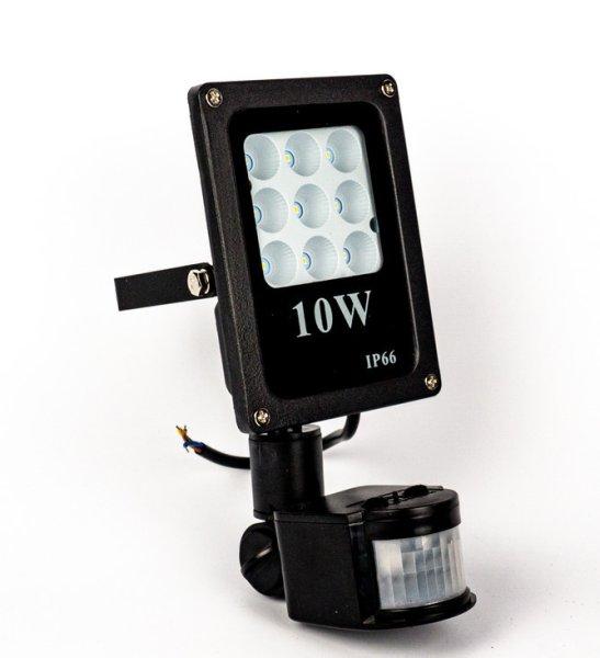 FTS LED Reflektor Prémium 10W Mozgásérzékelővel