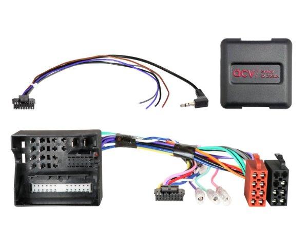 Kormány távkapcsoló interface Seat, Skoda, VW 52 tűs Quadlock csatlakozóval
42xvw015