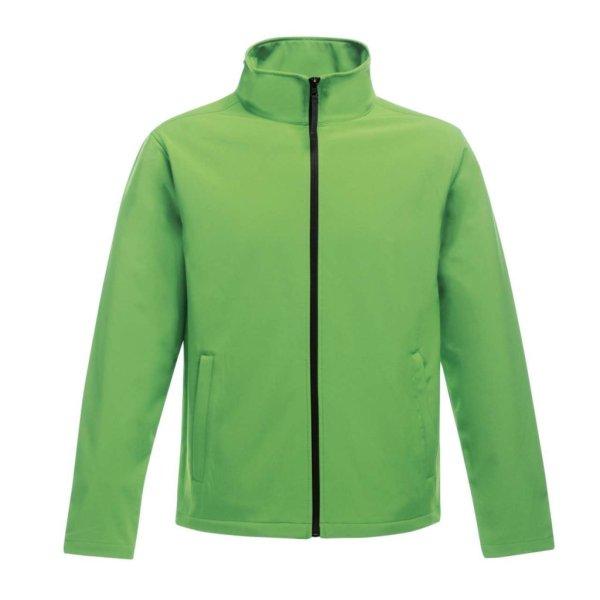Regatta két rétegű, vízlepergető férfi softshell dzseki, RETRA628, Extreme
Green/Black-2XL