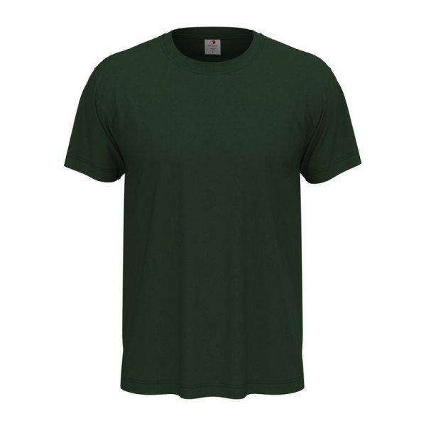 Stedman Classic, unisex rövid ujjú környakas póló, Bottle Green-XL