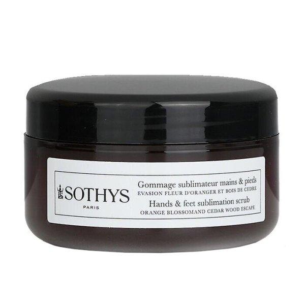 SOTHYS Paris Peeling kézre és lábra Orange Blossom and Cedar Wood Escape
(Hands & Feet Sublimation Scrub) 100 ml