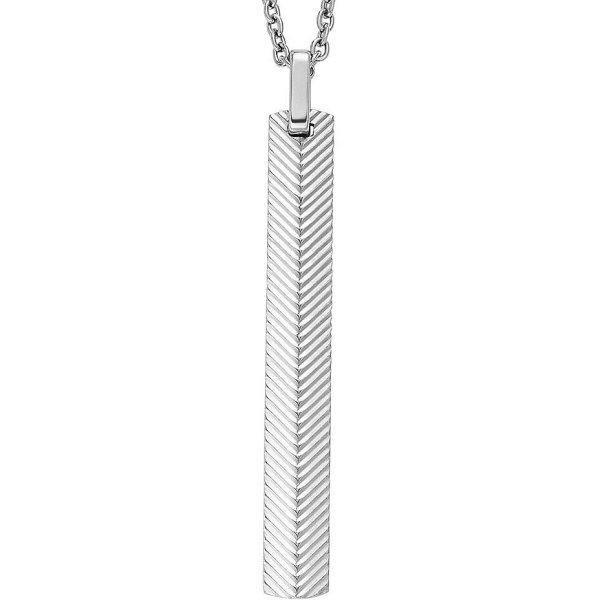 Fossil Modern acél nyaklánc Harlow JF04564040