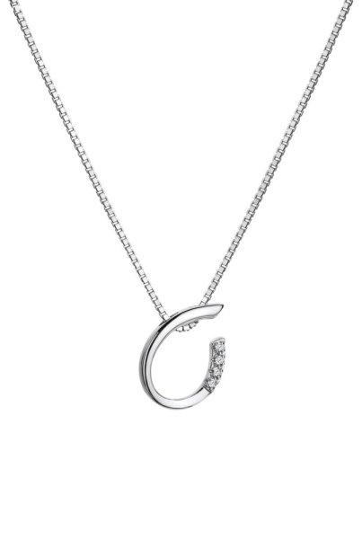 Hot Diamonds Elegáns ezüst nyaklánc gyémánttal Csepp Much Loved DP908
(lánc, medál)